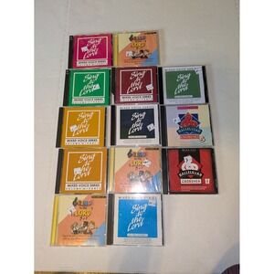 Sing to the Lord Religious Mixed Voice Series Accompaniment Demonstration CD Lot